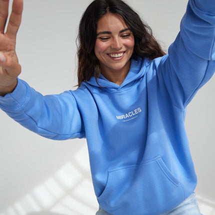 Miracles Blue Unisex Hoodie