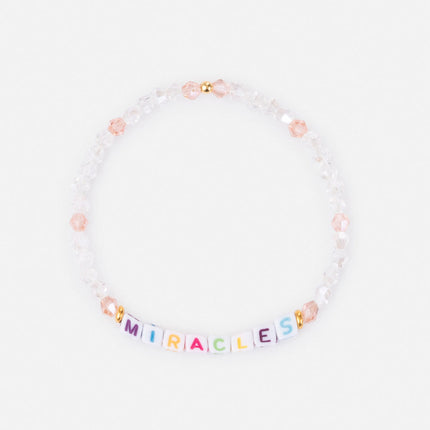 Miracles Letter Bracelet