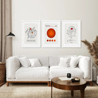 White Frame - w/ mat / 8x10 inches