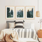 Wood Frame - w/ mat / 8x10 inches