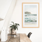 Wood Frame w/ Mat / 8x10 inches