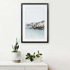 Black Frame w/ Mat / 8x10 inches