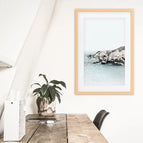 Wood Frame w/ Mat / 8x10 inches