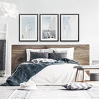 Black Frame - w/ mat / 8x10 inches