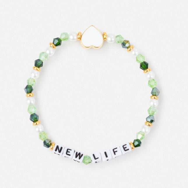 New Life Letter Bracelet