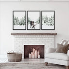 Black Frame - no mat / 8x10 inches