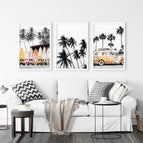White Frame - no mat / 8x10 inches