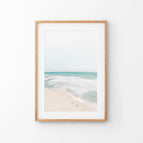 Thin Wood Frame w/ Mat / 8x10 inches
