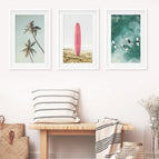 White Frame - w/ mat / 8x10 inches