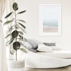 White Frame w/ Mat / 8x10 inches