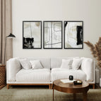 Black Frame - no mat / 8x10 inches