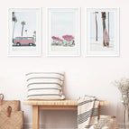 White Frame - w/ mat / 8x10 inches