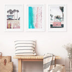 White Frame - w/ mat / 8x10 inches