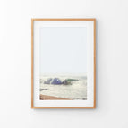 Thin Wood Frame w/ Mat / 8x10 inches