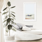 White Frame w/ Mat / 8x10 inches