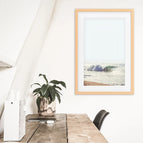 Wood Frame w/ Mat / 8x10 inches