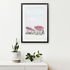 Black Frame w/ Mat / 8x10 inches