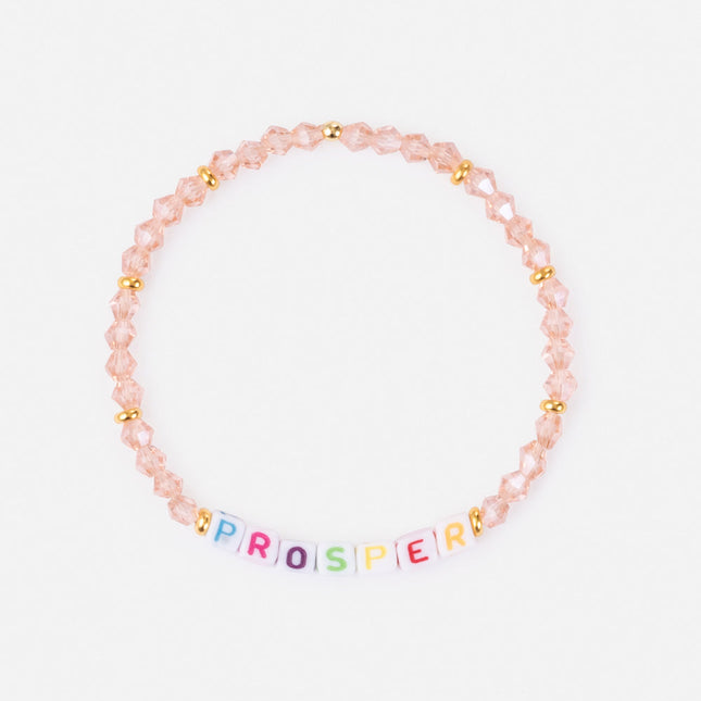 Prosper Letter Bracelet