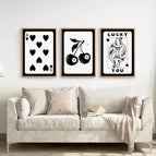 Thin Wood Frame - no mat / 8x10 inches