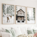 Wood Frame - no mat / 8x10 inches