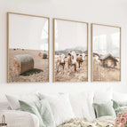 Wood Frame - no mat / 8x10 inches