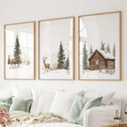 Thin Wood Frame - w/ mat / 8x10 inches