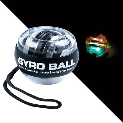 Self-Starting LED Gyro Ball for Hand and Wrist Strength
