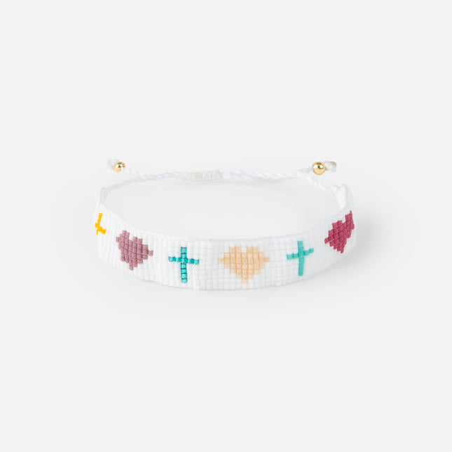Salvation Micro Bead String Bracelet