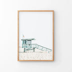 Thin Wood Frame / 8x10 inches
