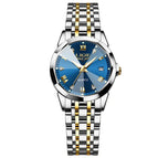 silver gold - blue