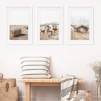 White Frame - w/ mat / 8x10 inches