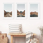 White Frame - w/ mat / 8x10 inches