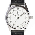 39mm / Black Leather