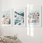 White Frame - w/ mat / 8x10 inches
