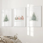 White Frame - w/ mat / 8x10 inches