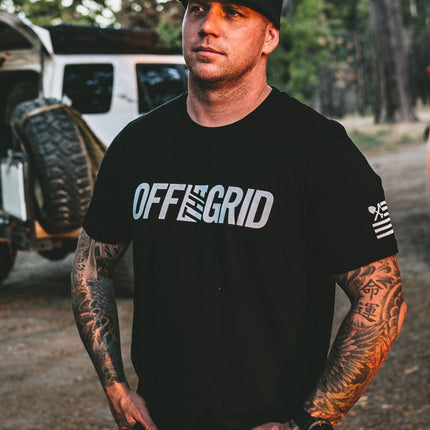 Off The Grid Solid Logo S/S Tee Shirt