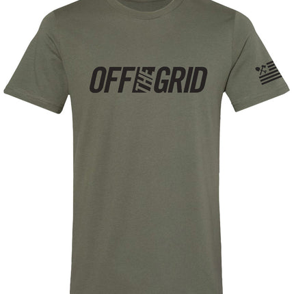 Off The Grid Solid Logo S/S Tee Shirt