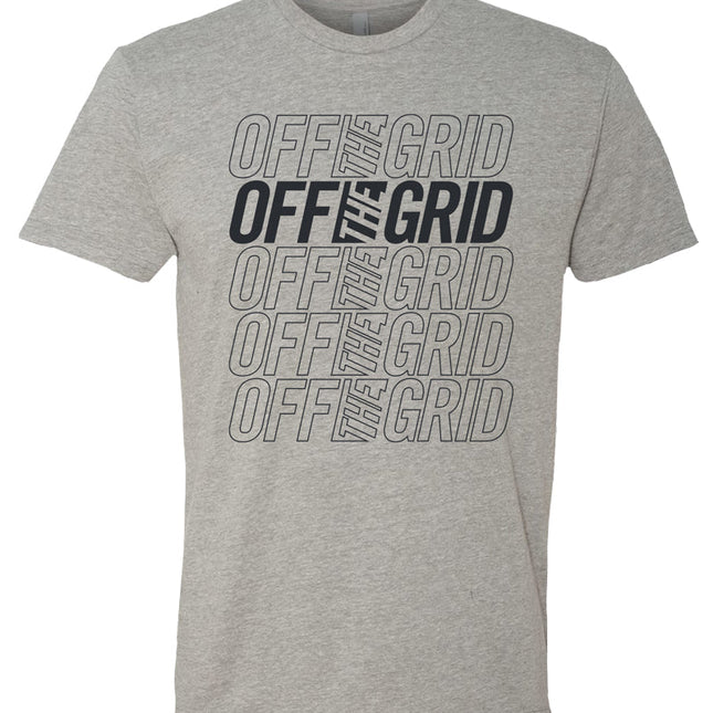 Stacked S/S Tee Shirt - Athletic Heather