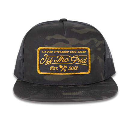Stamped Snapback Hat