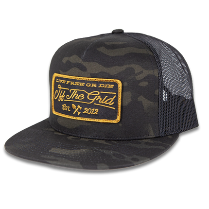 Stamped Snapback Hat