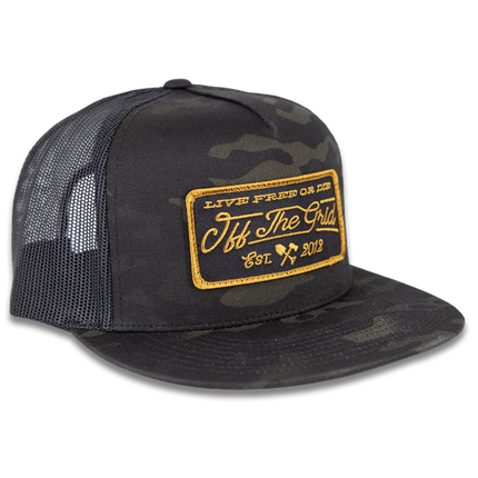 Stamped Snapback Hat