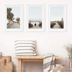 White Frame - w/ mat / 8x10 inches
