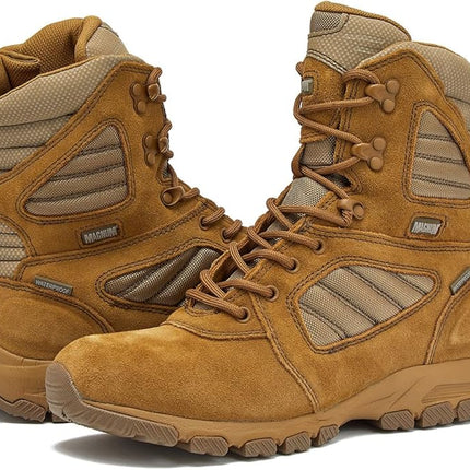 MAG SHIELD Suede Leather 8" Work Boot SZ WP