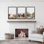 Black Frame - no mat / 8x10 inches
