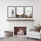Black Frame - no mat / 8x10 inches