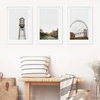 White Frame - w/ mat / 8x10 inches