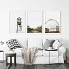 White Frame - no mat / 8x10 inches