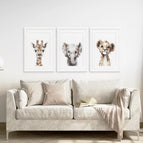 White Frame - w/ mat / 8x10 inches
