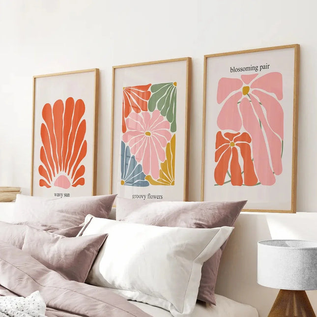 Henri Matisse Flower Market Colorful Poster