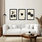White Frame - no mat / 8x10 inches